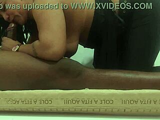 Wife's pussy fucked by doorman in motel, creampie and cum swapping humiliation!