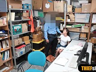 What happens when a teen thief gets strip searched and punish fucked?