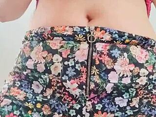 Model Masturbates Outdoors, Moaning with Big Boobs Squirt