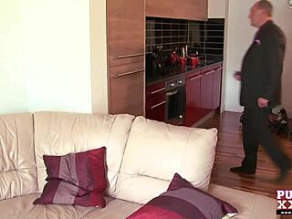 Teen Nanny Alyssa Divine Screws Boss for Pay Raise in Hot Encounter