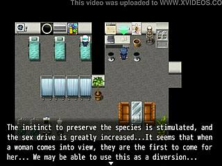 Shipwrecked on spaceship with naked men everywhere. Big dicks dominate Todoroki's hentai game ep 5.