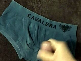 Damn, jerking off and cumming hard!