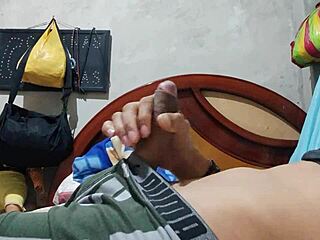 Is this hot guy fucking the twink hard with his big cock in this homemade gay scene?