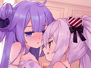 In Azur Lane, feet hentai with jerk off instructions