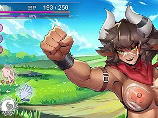 intriguing hentai game with minos chan conquest