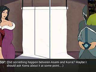 avatar korra keeps getting worse with cummy bender in pussy and cumshot.