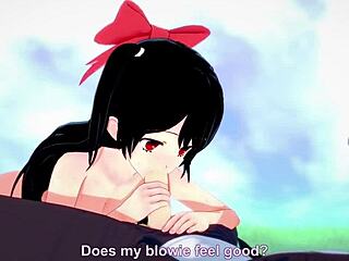 Farmgirl Bent Over and Fucked Hard with Creampie in Anime Scene. Big Ass Rides Wild on the Farm.