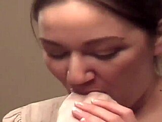 Watch me slide on these stockings slowly