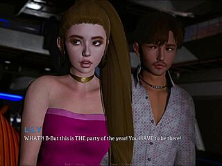 Curvy Anime Babe with Huge Boobs Plays Sexy Hentai Game Eternum 210