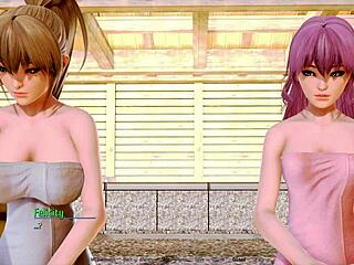 exploring the hotel in harem game