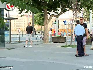 Pale British Slave Whipped In Public Outdoor Domination