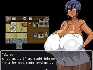 All men crave tanned Natsuki in hentai game ep 7