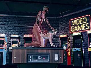 this second life gamer girl is with grant dynamo and dakota power 😍