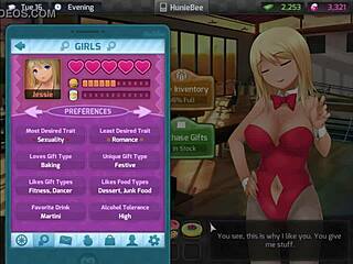 get freaky in huniepop female walkthrough 17