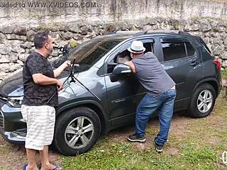 More Behind-The-Scenes With Katharine Madrid, Tony Tigrao, And Binho Ted Featuring Big Tits And Monster Cocks