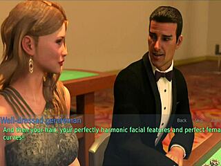 Wife and stepmother in hentai cartoon game engage in detailed anime scene