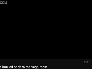 Wife and stepmother in hentai cartoon game engage in detailed anime scene