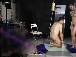 Young Chinese Model Gets Naughty in Steamy Session