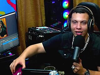 martina oliveira evaluates ruan's big cock in podcast interview, getting horny