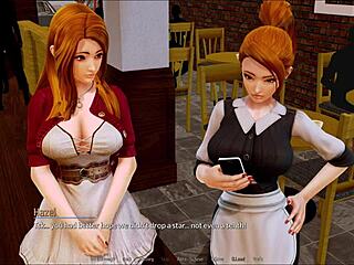 Harem hotel game episode 211 with anime characters