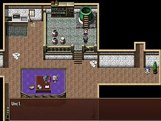 In this game, the NPC offers blowjob and doggystyle sex roleplay