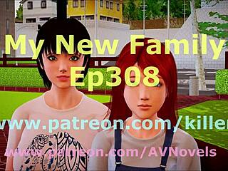 My New Family Episode 308 With Teen Redhead