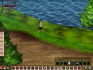 Found a village girl for wild anime action, huh?