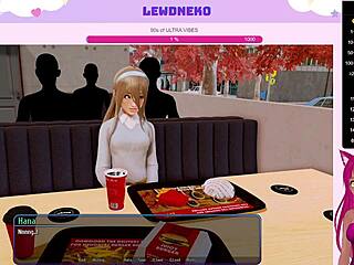 Can LewdNeko Handle The Huge Tits And Ass In Harem Hotel Part 30?