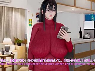 BBC वाइफ वाम, अरे यार, 3D हेंटाई में उसके विशाल मम्मे और गांड का क्या कहना