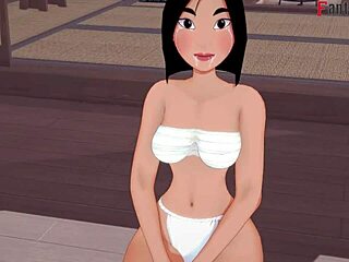 Fa Mulan getting fucked in free POV hentai fantasy