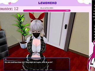 Lewdneko plays harem hotel maid!