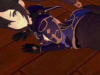 Mona From Genshin Impact Loves Giving Handjobs And Making Them Cum.