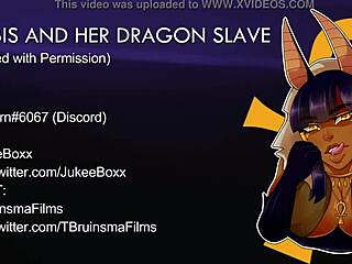I love anubis and her dragon asmr domination
