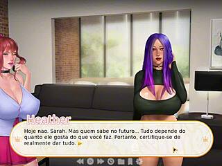 Stepsister gives blowjob and swallows all cum