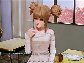 playing harem hotel 62, an anime game where you manage a hotel with harem elements