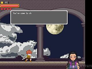 Super Mamono Succubus - Hot succubus with big ass fucks me relentlessly in this hentai sex game part 3 😈