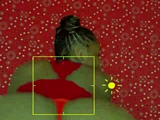 sexy slim ebony queen shows off her thick curves