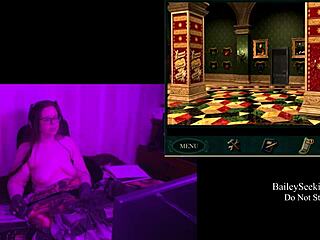 Exploring Blackmoor Manor in this playthrough part two, featuring a brunette with long hair.