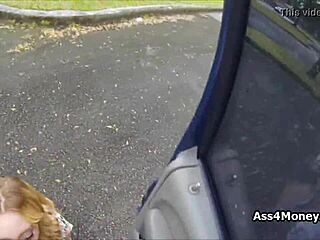 Perky Blonde Amateur Gets Paid For Blowjob In Outdoor Pov 😏