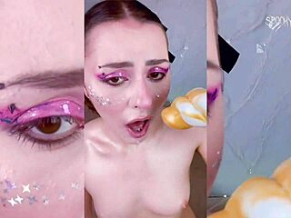 sexy gamer licks hairy armpits, sucks toes, plays with cum on feet, and masturbates to climax!