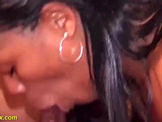 Hot African stepsister enjoys intense playtime with toys