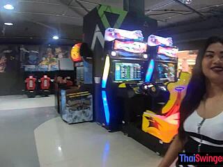 Thai Teen Girlfriend Teases with Vibrator After Fun Day