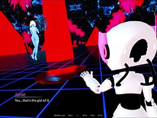 In harem hotel 408, the curvy girl changes outfits