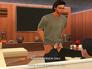 After the ball game, athletic characters engage in naughty 3d hentai preview