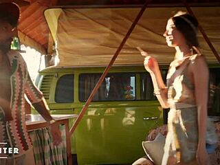 Hippie drilled me relentlessly for three days at Woodstock fest.