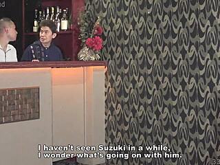 japanese femdom trains her pet slave with strict discipline