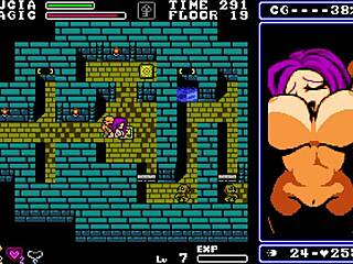 tower of succubus part 1 remake with big tits cum orgasms in anime hentai game