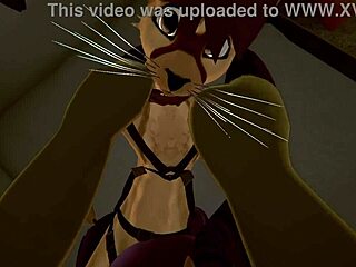 plushy and his femboy friend have rough anal quickies.