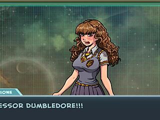 Flash those tits, Hermione, in this hentai adventure!