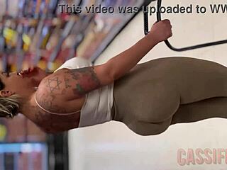 I teased the boy at the market with my big ass